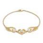 Angel Wings Diamond Bracelet 1596 001 6 4