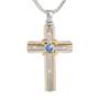 Birthstone Salvation Mens Pendant 6007 001 8 9