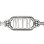 Personalized Custom Cut Black Diamond Bracelet 12362 0015 b closeup