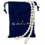 Three Kisses Pearl  Diamond Necklace 6371 001 6 3
