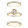 Personalized Diamond Ring Set 10899 0011 b ring