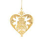 The 2024 Gold Ornament Collection 11091 0031 h heart