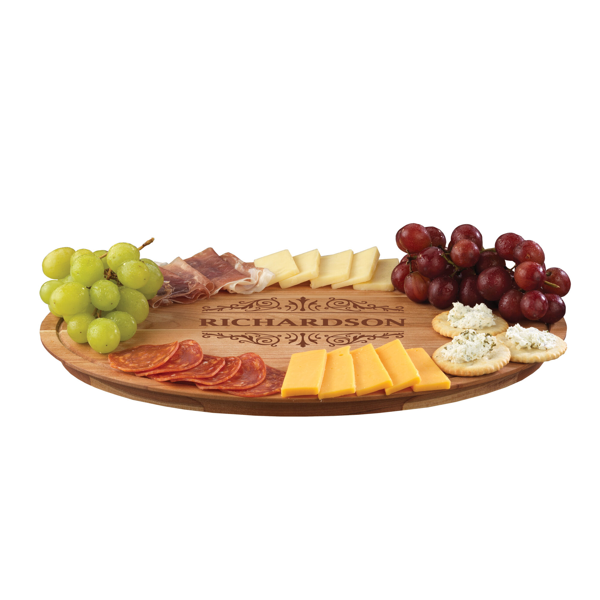 The Personalized Deluxe Serving Board 5611 0018 c sideview