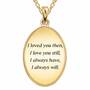I Love You Diamond Pendant 6555 001 4 3