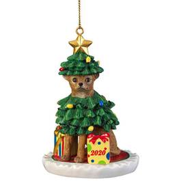 The 2020 Tan  White Chihuahua Ornament 6428 024 1 1