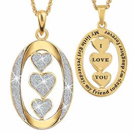 My Daughter I Love You Diamond Pendant 2965 015 7 1