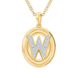Diamond Initial Pendant 1250 0054 w pendant