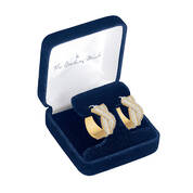 Bold and Brilliant Simulated Diamond Earrings 6601 0034 g display box