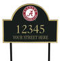 The College Personalized Address Plaque 5716 0384 b Alabama