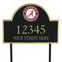 The College Personalized Address Plaque 5716 0384 b Alabama