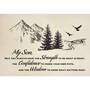 Strength Confidence  Wisdom For My Son Spiritual Gemstone Brace 6259 001 3 2