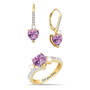 Birthstone Sweetheart Ring with FREE Matching Earrings 11763 0012 f june