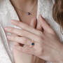 Personalized Azurite & Copper Harmony Ring, Personalized Azurite & Copper Harmony Ring 12305 0015 m model
