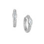 Four Times The Shine Silver Hoops Earring Set, Four Times the Shine Silver Hoops Earring Set 12118 0012 b earring