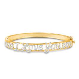 I Love You Diamond Bangle 1650 004 3 1