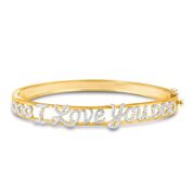 I Love You Diamond Bangle 1650 004 3 1