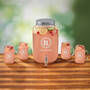The Personalized Mason Jar Dispenser Set 10585 0010 c jarset