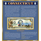 The United States Enhanced Two Dollar Bill Collection 6448 0031 a Connecticut