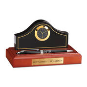The Personalized Executive Desk Set 11363 0016 b clock