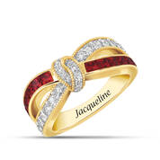 Personalized Birthstone Twist Ring 10468 0012 a main