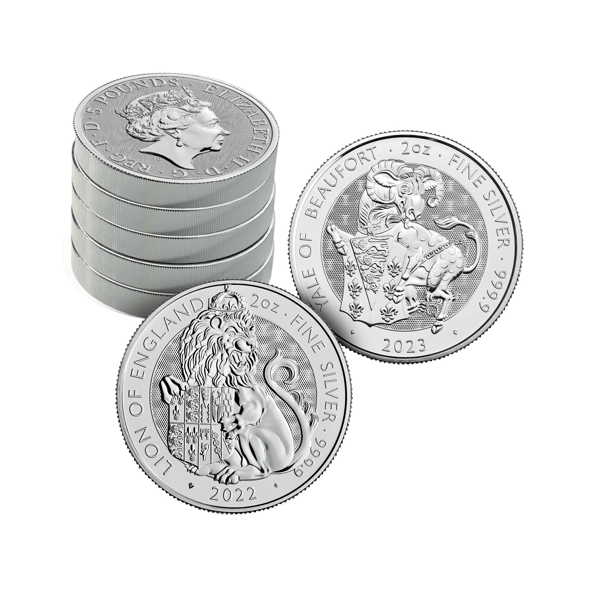 The Kings Beasts Silver Bullion Collection 10857 0011 c coins