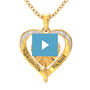 My Heart Flips for You Pendant,,video-thumb