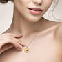 Genuine Birthstone & Diamond Star Pendant, Birthstone & Diamond Star Pendant 12370 0015 n model