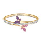 My Love Will Always Follow You Granddaughter Butterfly Bangle 6248 001 7 1