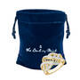 Golden Swirl Ring, Golden Swirl Ring 12096 0018 g giftpouch