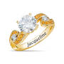 Birthstone Diamond Swirl Ring 12095 0019 k november
