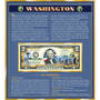 The United States Enhanced Two Dollar Bill Collection 6448 0031 a Washington