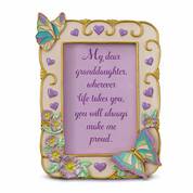 My Granddaughter Butterfly Photo Frame 6034 001 5 2