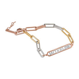 Custom Copper Link Bracelet 11659 0019 c bent