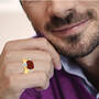 Jerusalem Cross Diamond Intaglio Ring 10411 0010 m model
