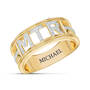 Personalized Custom Cut Initials Ring 12452 0016 a main