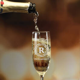 The Personalized Champagne Flutes 10036 0031 c pouring champagne
