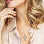 The Birthstone  Diamond Cross Necklace 6787 001 4 14