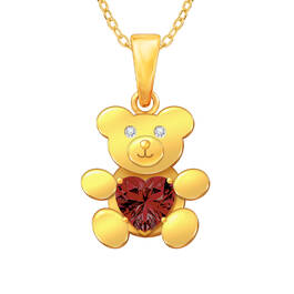 Teddy Treasure Birthstone Pendant 11622 0062 a main