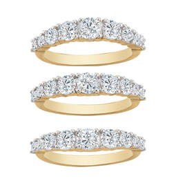 The Sparkle and Brilliance Diamonisse Ring Set 6419 0036 b ring