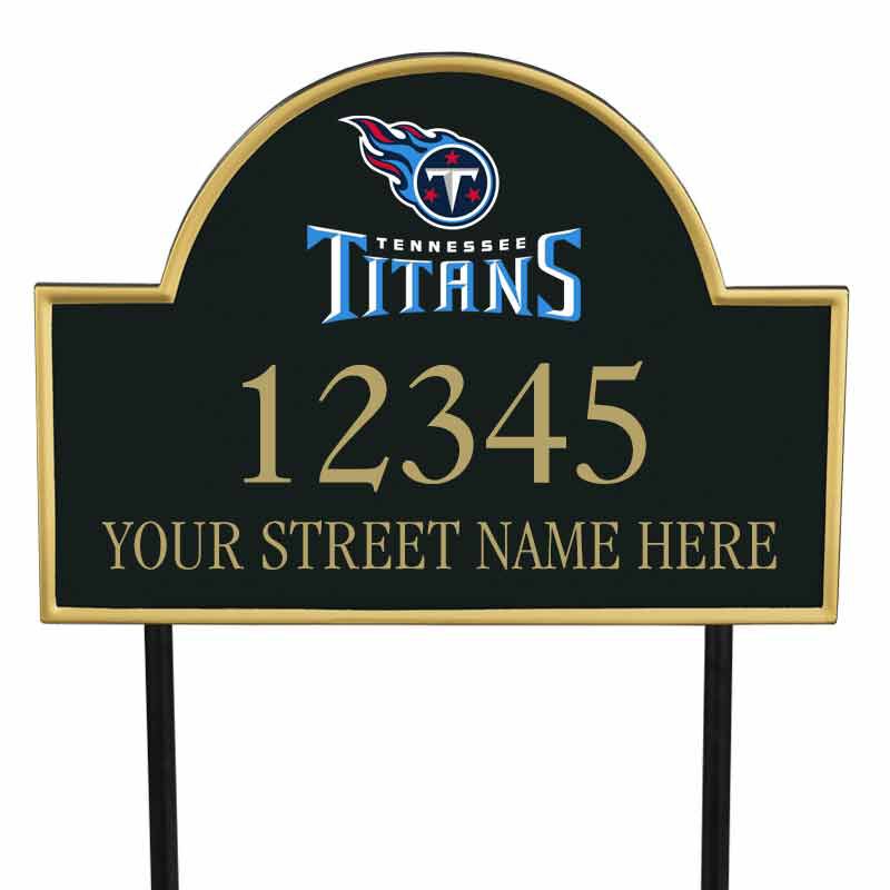 The NFL Personalized Address Plaque 5463 0355 z titans