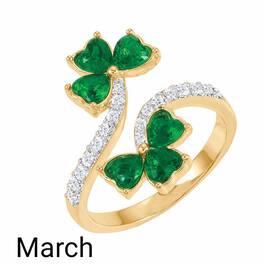 A Colorful Year Crystal Rings   Sizes 5 8 6115 003 3 3