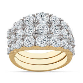 The Sparkle and Brilliance Diamonisse Ring Set 6419 0036 a main