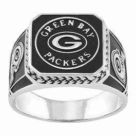 Green Bay Packers Sterling Silver Ring 6148 001 8 2