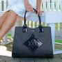The Personalized Kensington Deluxe Tote, The Kensington Patent Deluxe Handbag 0048 0012 m model