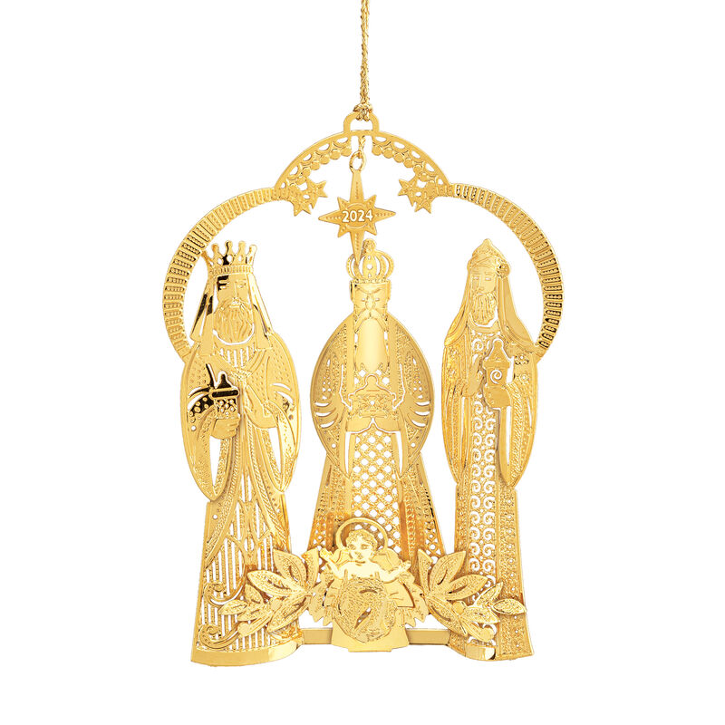 2024 Gold Ornament Collection
