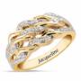 Personalized Diamond Swirl Ring 6500 001 0 1