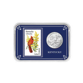 America the Beautiful State Coin and Stamp Collection 11503 0025 a showpackKY