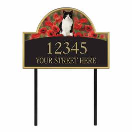 The Captivating Kitties Address Plaque by Simon Mendez 1088 003 7 1