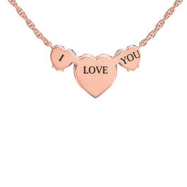 Forever I Love You Necklace with FREE Matching Earrings 11704 0014 c bac