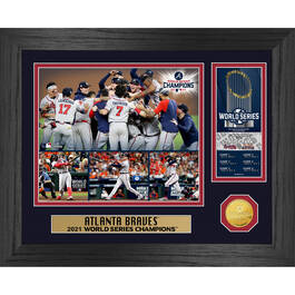 Atlanta Braves 2021 World Series Champions Framed Photo 4392 1758 a main
